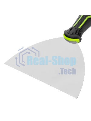 Шпательная лопатка из нержавеющей стали Сибртех 150 мм, двухкомпонентная рукоятка