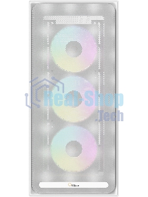 Корпус Ocypus Delta C70 WH ARGB, Midi-Tower, белый, 4 x 120 мм
