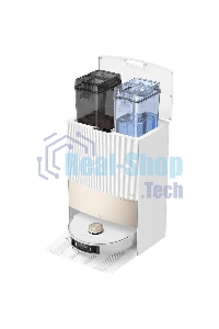 Робот-пылесос DreameBot RLX41CE L20 Ultra Complete белый, 75 Вт, 6400 мА·ч Li-Ion, уборка сухая/влажная, пылесборник контейнер 0.35 л