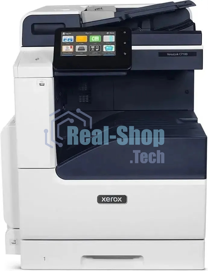 МФУ лазерное Xerox VersaLink C7120/C7125/C7130, Напольная конфигурация с тумбой, Установлено:Жесткий диск Xerox - 320 ГБ