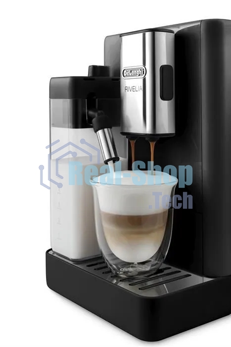 Кофемашина автоматическая DeLonghi EXAM440.55.B черный, исп. кофе - зерновой/молотый, 1.4 л, 1450 Вт, 19 бар
