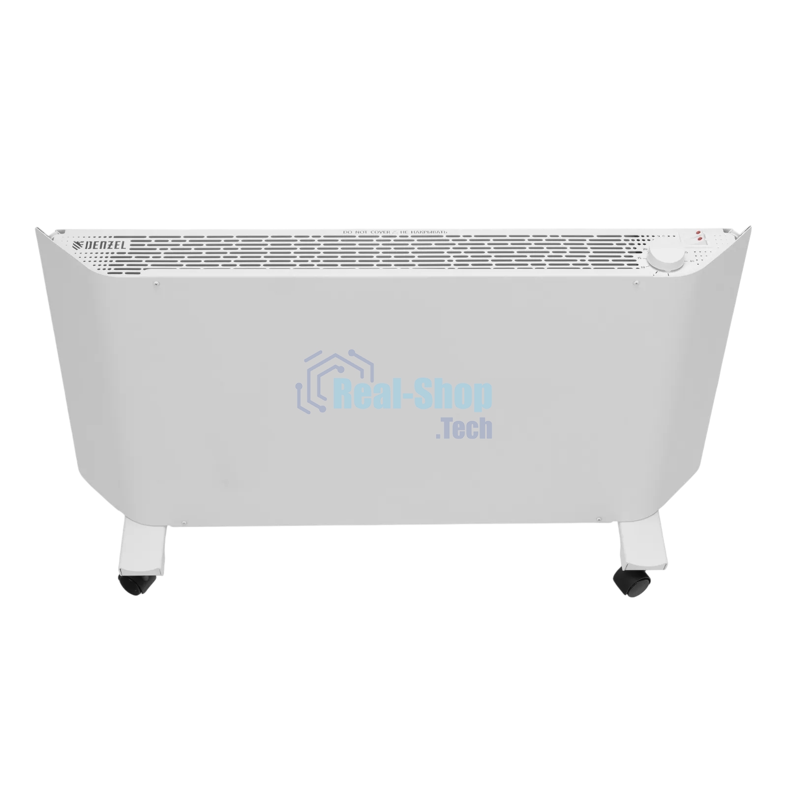 Конвектор Denzel XCE-2000 белый, 2000 Вт, 25 м2, термостат