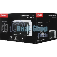 Микроволновая печь Galanz MOS-2401FMW белый, 20 л, 800 Вт, поворотный механизм