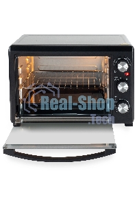 Мини-печь Hyundai MIO-HY073 26 л, 1500 Вт, серебристый/черный