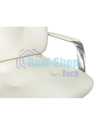 Кресло Бюрократ DAO/WHITE белый, кожа