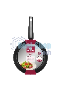 Сковорода Rondell Blitz RDA-1913 круглая 26 см, покрытие: Xylan Plus ручка несъемная (без крышки) черный