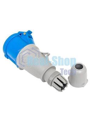 Розетка переносная 223 2P+PE 32А 220 В IP44 PROxima EKF ps-223-32-220-PRO