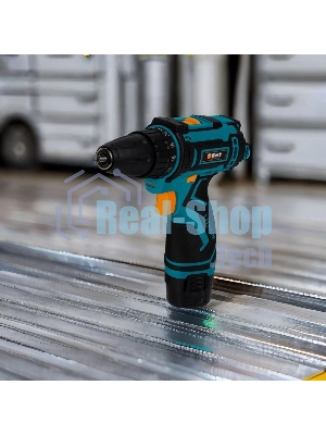 Дрель-шуруповерт Bort BAB-12x2Li-F, 12 В, 1,5 Ач, 36 Нм, щеточный