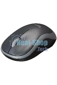 Мышь беспроводная Logitech M186 черный/серый, 1000 dpi, радиоканал, USB, кнопки - 3