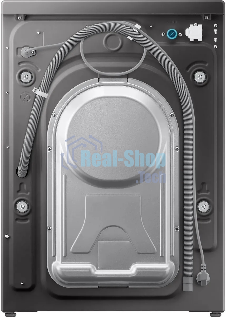 Стиральная машина Samsung WW80AGAS22AX/LD черный, загрузка фронтальная 8 кг, 1200 об/мин, класс: A