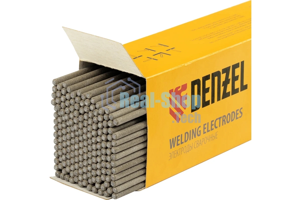Электроды Denzel DER-46, диам. 3 мм, 5 кг, рутиловое покрытие