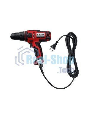 Дрель-шуруповерт Зубр ДШ-М3-500-2, 500 Вт, 45 Нм, щеточный