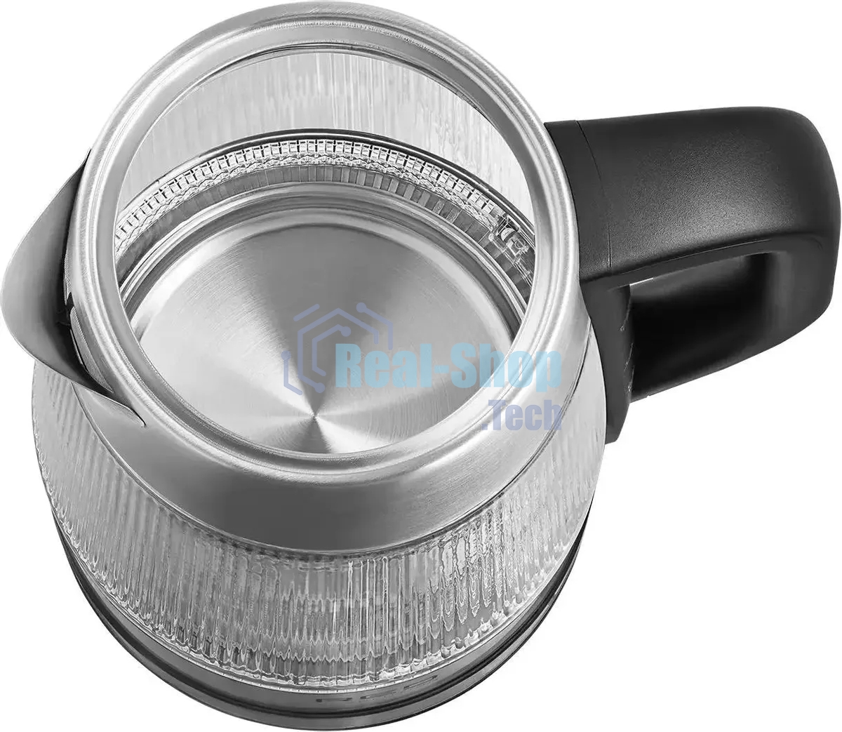 Чайник электрический Red Solution G121 1.8 л, 2200 Вт, черный/серебристый