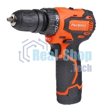 Дрель-шуруповерт аккумуляторная Patriot BR 369Li, Аккумуляторная, 12В, 2 АКБ, Кейс
