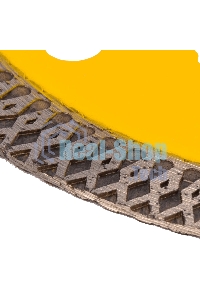 Диск алмазный отрезной Denzel 115 х 22,2мм, сплошной, супертонкий, горячий пресс, сухой/мокрый рез