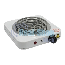 Плита настольная электрическая Atlanta ATH-1734 белый, одноконфорочная