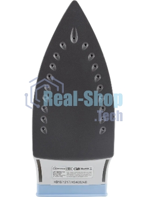 Утюг Homestar HS-4002А синий, 2200 Вт, 30 г/мин, 100 г/мин, 200 мл