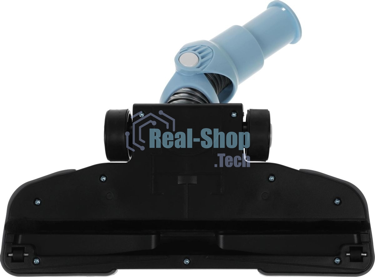 Пылесос вертикальный Kitfort KT-586-2 голубой, питание от сети, 400 Вт, уборка сухая, пылесборник 1,2 л