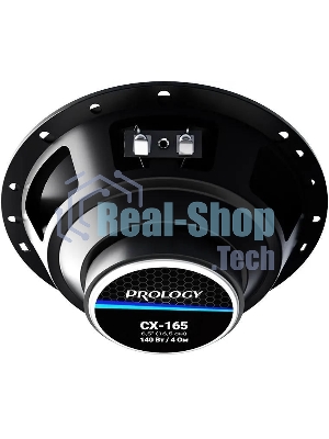 Колонки автомобильные Prology CX-165 140Вт 89дБ 4Ом 16см (6.5дюйм) (ком.:2кол.) коаксиальные двухполосные
