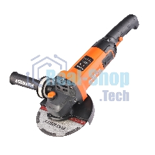 Машина углошлифовальная (УШМ) PATRIOT Expert AG 150E 1300Вт, диск 150мм, 3000-9000об/мин, регулировка скорости, поддержка оборотов, плавный пуск, защита от повторного включения, усиленная защита от пыли, виброзащитная дополнительная рукоятка