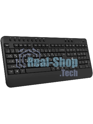 Клавиатура Oklick K257W беспроводная, радиоканал, чёрный