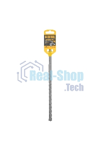 Бур по бетону Denzel цельная крестовая пластина, 12x265 мм, SDS PLUS