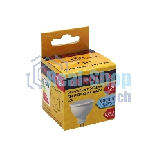 Лампа светодиодная EUROLUX LL-E-MR16-7W-230-4K-GU5.3 рефлектор
