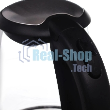 Чайник электрический Hyundai HYK-G2030 1.7 л, 2200 Вт, черный (корпус: стекло)