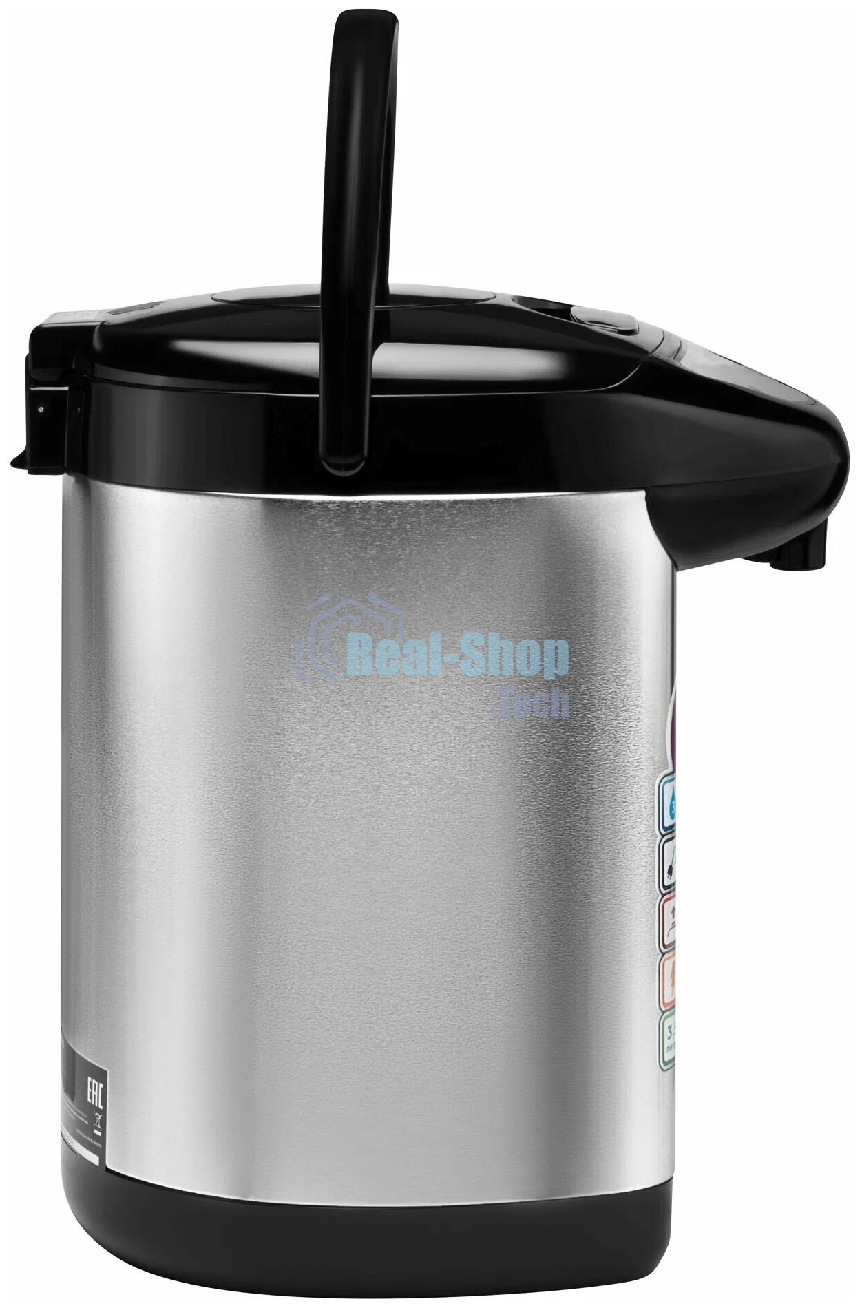 Термопот Starwind STP2830 3.5л. 750Вт серебристый/черный