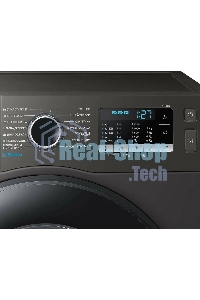 Стиральная машина Samsung WW80AGAS22AX/LD черный, загрузка фронтальная 8 кг, 1200 об/мин, класс: A