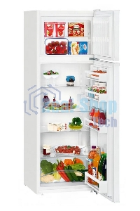 Холодильник Liebherr CTE 2931-26 001 белый двухкамерный 218/52л морозилка сверху