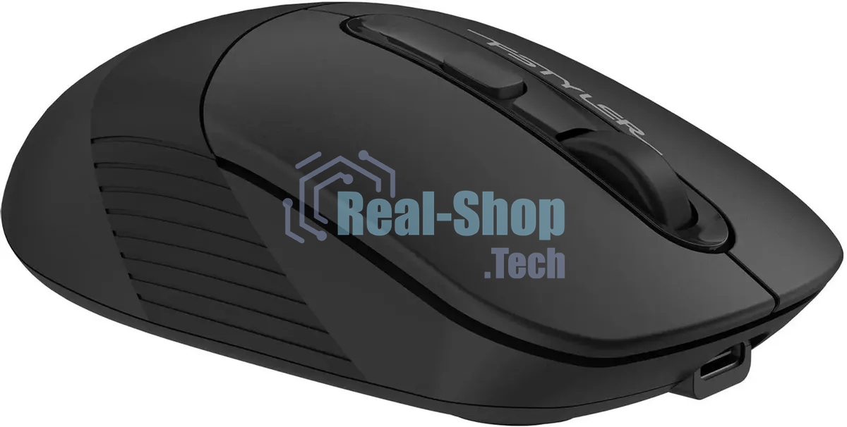Мышь беспроводная A4Tech Fstyler FB10CS черный, 2000 dpi, радиоканал, Bluetooth, USB, кнопки - 4