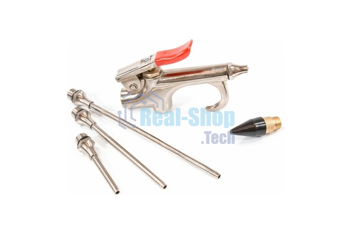 Пистолет продувочный Matrix в комплекте с насадками 4шт