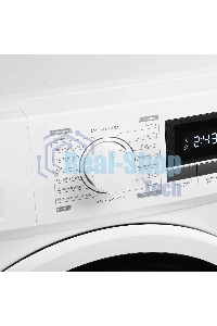 Сушильная машина MAUNFELD MFDM168WHE белый, 8 кг, сушка - конденсационная, программ - 16, 59.7 x 84.8 x 63.2 см