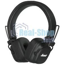 Беспроводные/проводные наушники Marshall Major V черный, накладные, Bluetooth + проводной, беспроводная зарядка, до 100 ч