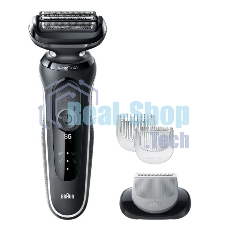 Электробритва Braun 51-W1600s белый/черный