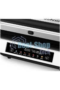 Гриль электрический Zigmund & Shtain ZEG-940 стальной, 2000 Вт