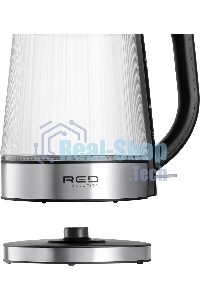 Чайник электрический Red Solution G121 1.8 л, 2200 Вт, черный/серебристый