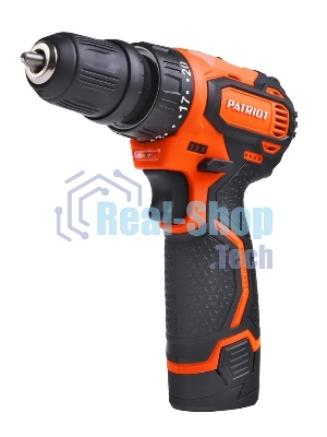 Дрель-шуруповерт Patriot BR 369Li, 12 В, 2 Ач, 35 Нм, бесщеточный
