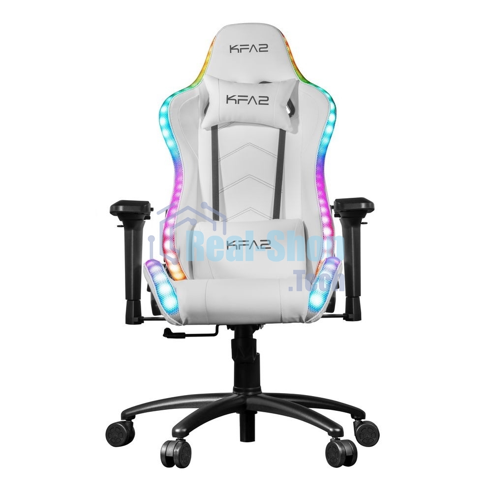 Кресло игровое KFA2 Gaming Chair 01 RGb SE белый