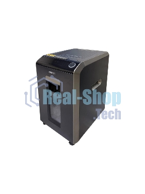 Шредер Office Kit SA200M 1,9х10 черный/серый с автоподачей (секр.P-5) фрагменты 220лист. 40лтр. скобы пл.карты