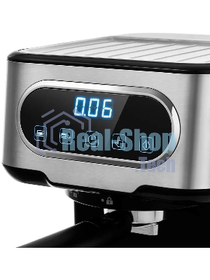 Кофеварка капельная Kitfort KT-765 1100Вт серебристый/черный