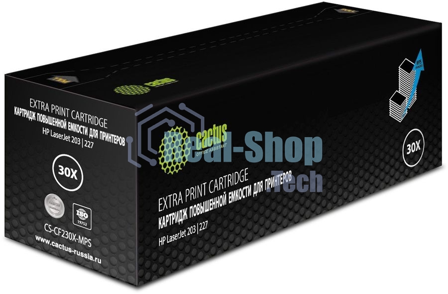 Картридж лазерный Cactus CS-CF230X-MPS черный (5000стр.) для HP LJ 203/227