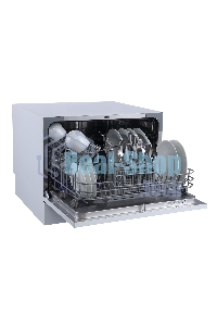 Посудомоечная машина Бирюса DWC-506/5 W, белый, 55 см, 6 компл., 49 дБ, класс A+