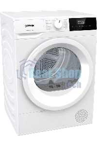 Сушильная машина Gorenje DHNE82/C белый, 8 кг, сушка - тепловой насос, программ - 15, 59.5 x 84.5 x 58 см