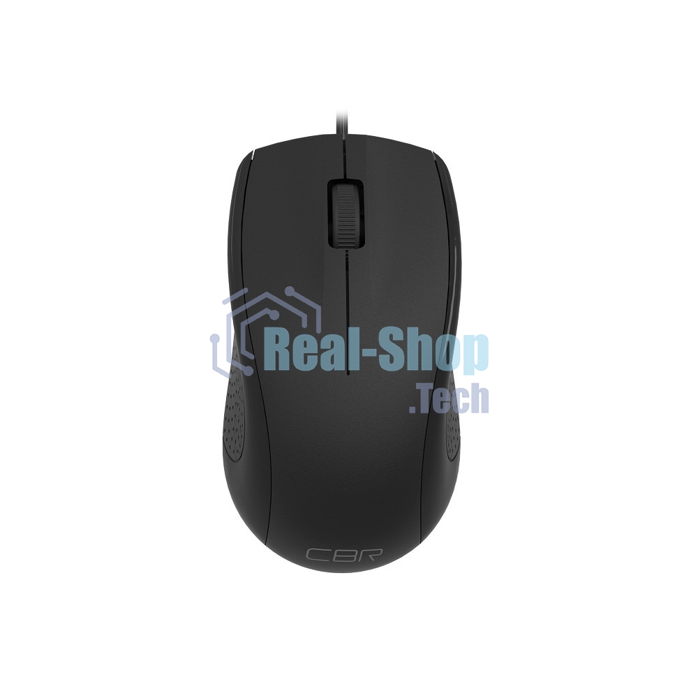 Мышь проводная CBR CM 107 черный, 1000 dpi, USB, кнопки - 3