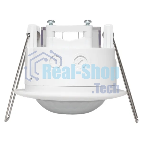 Датчик движения EKF dd-ms-100 (ИК) MS-100 (ДД) встраив. 1200 Вт 360 град. до 6 м IP20