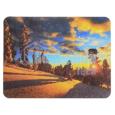 Коврик для мыши BURO BU-M10053 пластиковый, закат, 230 х 180 х 2 мм