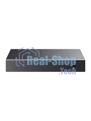 Коммутатор настольный TP-Link TL-SG1005P-PD с 5 гиг. портами (1 порт с входящим PoE++, 4 порта с исходящим PoE+), бюджет PoE: 9, 21, 47 или 66 Вт (зависит от используемого стандарта входящего PoE)