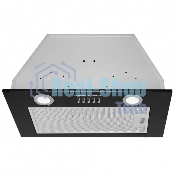 Вытяжка встраиваемая Zigmund & Shtain K 016.5 B черный, 52 см, 1050 куб. м/ч, 60 дБ